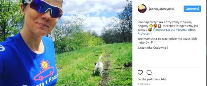 Joanna Jabłczyńska Instagram